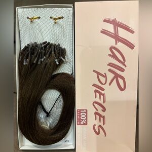 Hairro U tip human hair extensions NWT